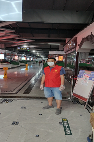 無(wú)錫神沖響應(yīng)陽(yáng)山鎮(zhèn)黨委號(hào)召，加入“桃業(yè)先鋒”黨員志愿者活動(dòng)