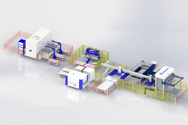 鈑金全自動化生產(chǎn)線 鈑金全自動化生產(chǎn)線
