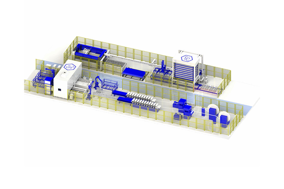 鈑金生產(chǎn)線