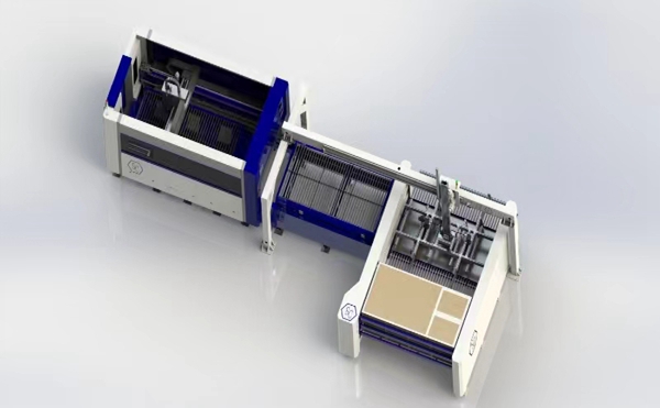 激光切割上下料